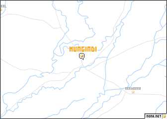 map of Mungindi