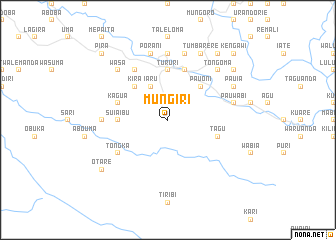map of Mungiri