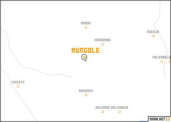 map of Mungole