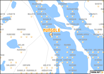 map of Mungole