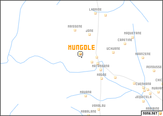 map of Mungole