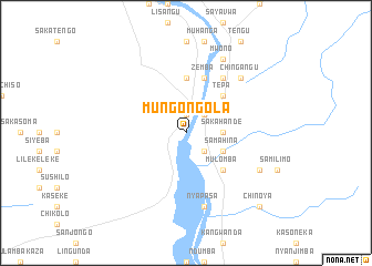 map of Mungongola