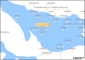 map of Mungowa