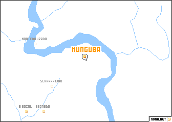 map of Munguba