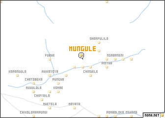 map of Mungule