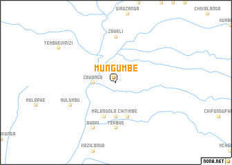 map of Mungumbe