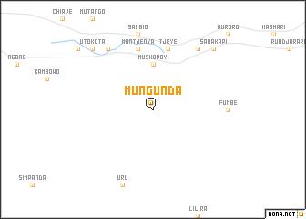 map of Mungunda