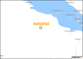 map of Mungunda
