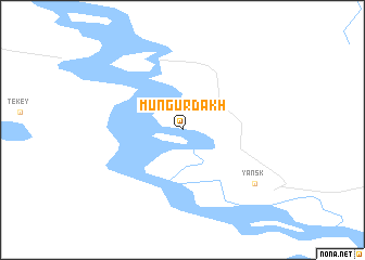 map of Mungurdakh