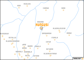 map of Mungusi