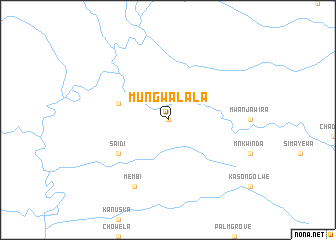 map of Mungwalala