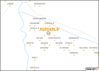 map of Mungwala