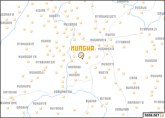 map of Mungwa