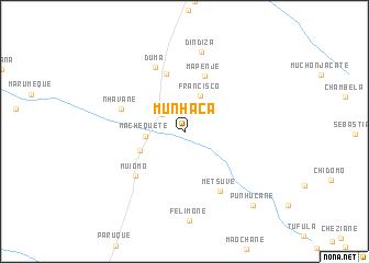 map of Munhaca