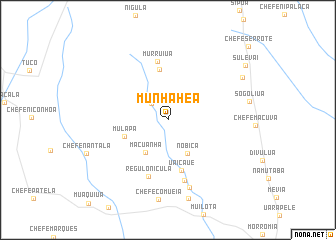 map of Munhahéa