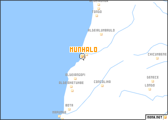 map of Munhalo