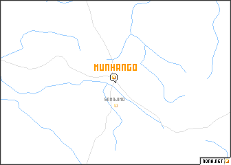 map of Munhango