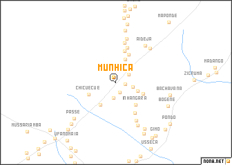 map of Munhica