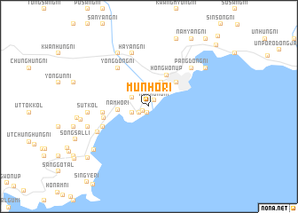 map of Munho-ri