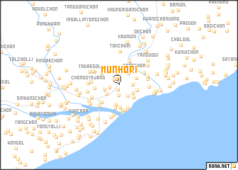 map of Munho-ri