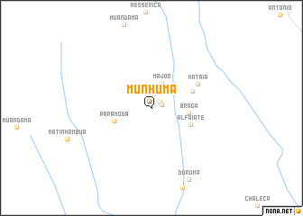 map of Munhuma