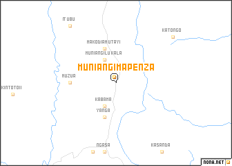 map of Muniangi-Mapenza