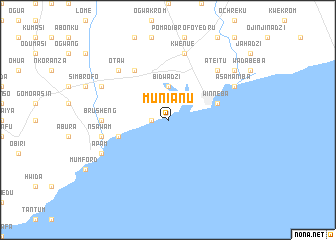 map of Munianu