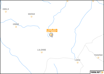 map of Munia