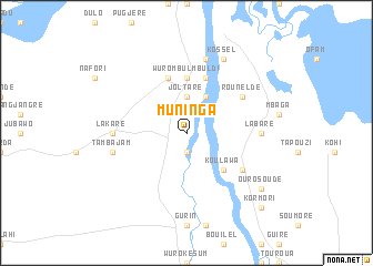 map of Muninga