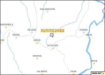 map of Muningumba