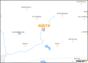 map of Munith