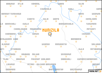 map of Munizila