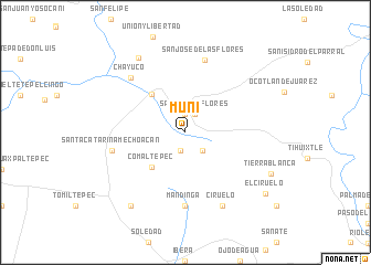 map of Muni