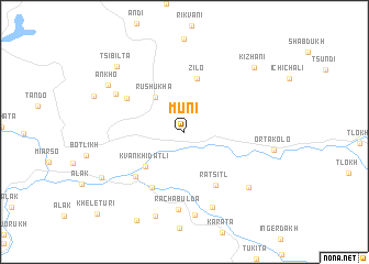 map of Muni