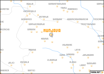 map of Munjava