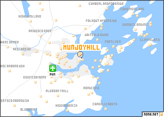 map of Munjoy Hill