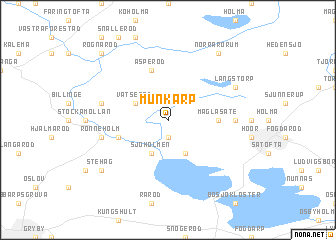 map of Munkarp