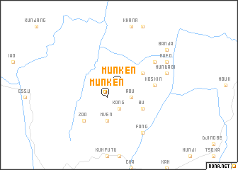 map of Munken