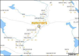 map of Munkfors