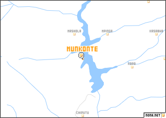 map of Munkonte