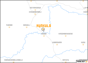 map of Munkula