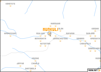 map of Munkuli