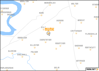 map of Munk