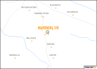 map of Munnerlyn