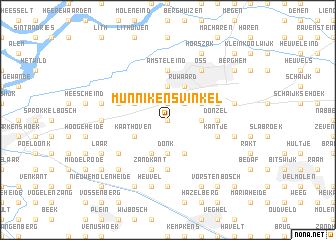 map of Munnikens-Vinkel