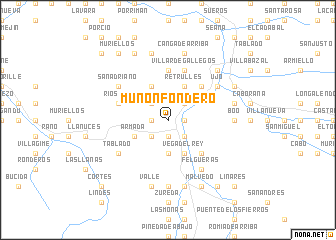 map of Muñón Fondero