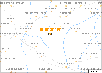 map of Muñopedro