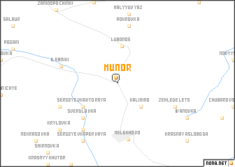 map of Munor