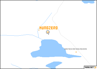 map of Munozero