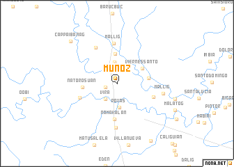 map of Muñoz